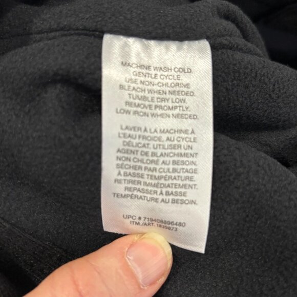 Orvis Fleece Lined Tech Pants Mens 34 x 32 Black Water Repellent Insulated - Picture 15 of 15